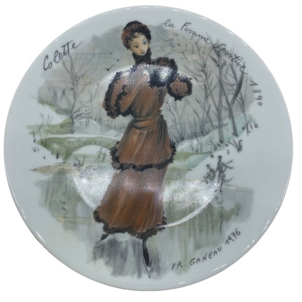 Vintage Limoges Collette The Sportsman of 1890 Includes Certificate